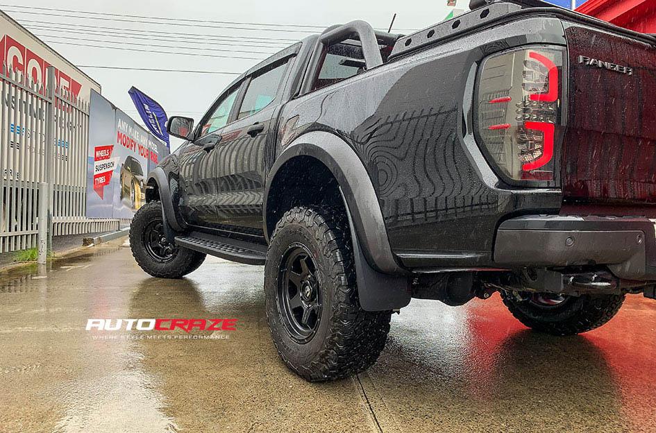 FORD RANGER RAPTOR SHOK MATTE BLACK